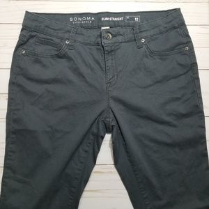 Sonoma Life + Style - Slim Straight - pants